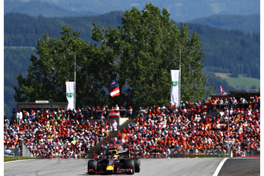 【画像：決勝レース順位】レッドブル・ホンダ優勝！ホンダは13年ぶりの優勝！F1オーストリアGP