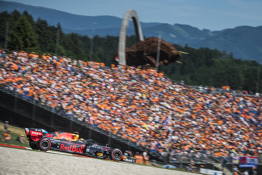 【F1オーストリアGP】フェルスタッペン、ファステストラップで1ポイント獲得