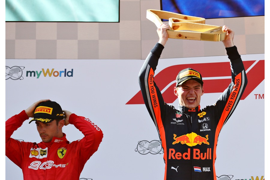 【ポイントランキング】優勝のフェルスタッペン、ベッテルを抜いてランキング3位に浮上