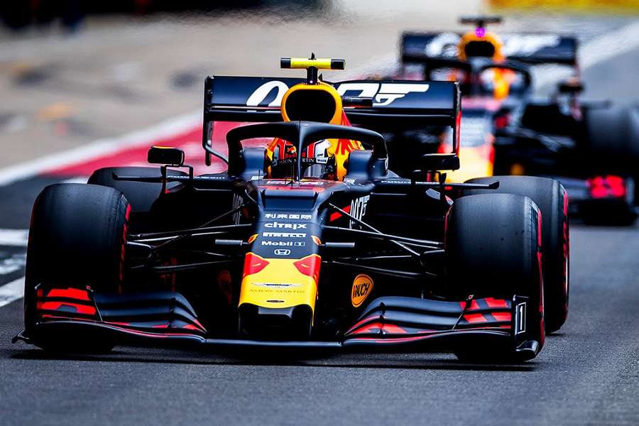 【決勝レポート】不運のレッドブル・ホンダ、表彰台に届かず／F1イギリスGP