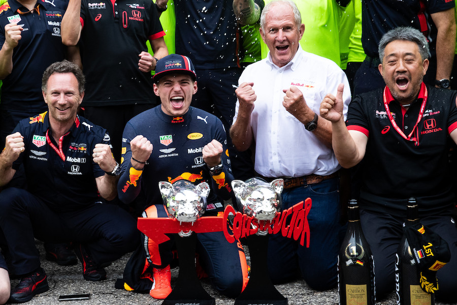 【レッドブル・ホンダ】フェルスタッペン「今までで最も難しいレースで、自分とマシンの力を発揮できて最高の気分」