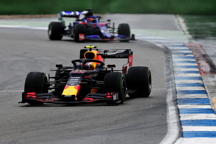 【レッドブル・ホンダ】ガスリー、チャンスを活かせず「運試しのようなレースでトロロッソと接触。言葉が見つからない」