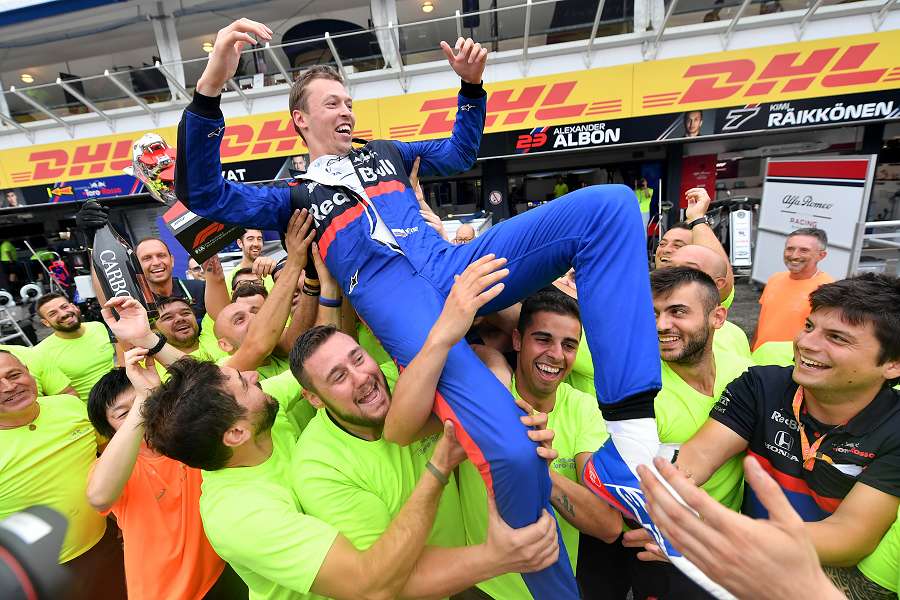 レッドブル首脳がガスリーとクビアトの交代を否定「今季中のドライバー変更はない」