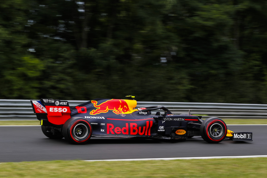 【ホンダF1】不安定な天候もレッドブルは好調／F1ハンガリーGP初日レポート