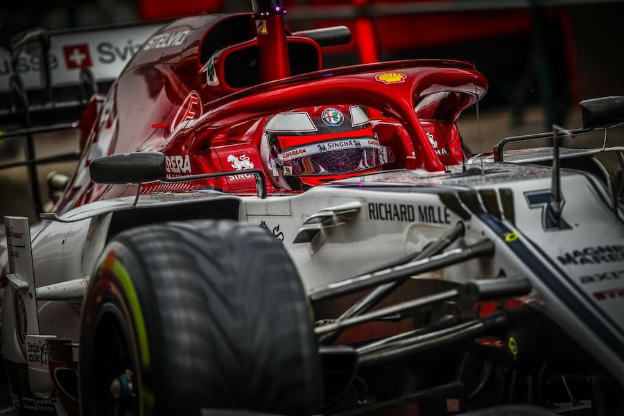 【アルファロメオ】ライコネン「ドライで走れたのは2周だけで役に立たなかった」