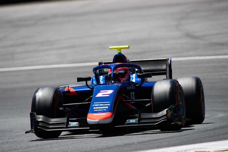 【F2：動画】ホンダの松下信治、レース1で5位に繰り上がりフィニッシュ／ハンガリーGP