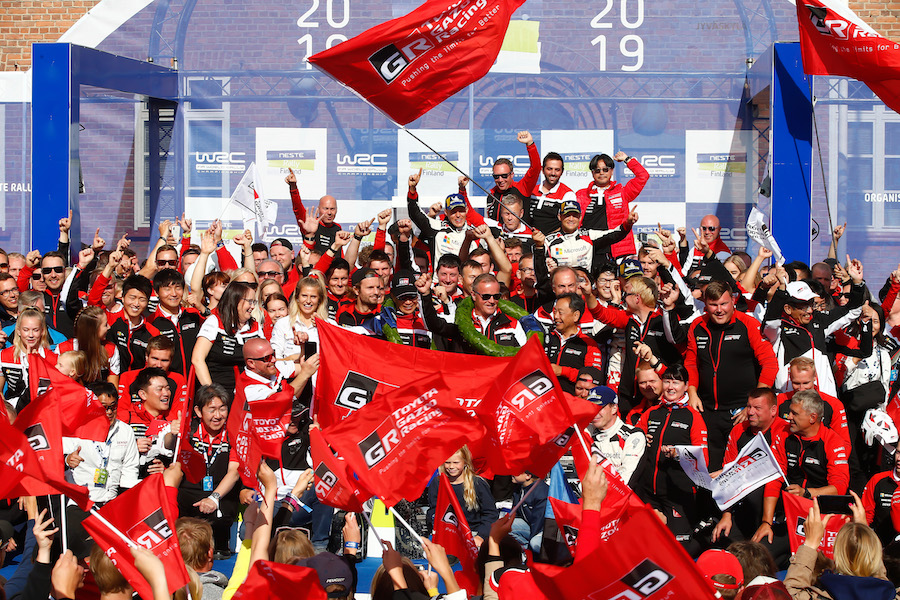 【WRC】トヨタ豊田社長「もう1つの母国“フィンランド”で3シーズン連続の勝利」