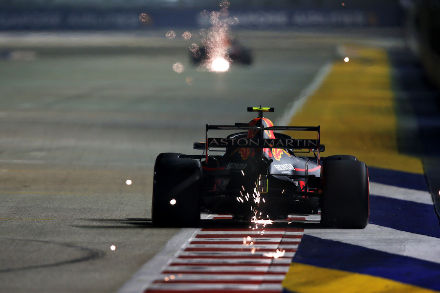 【予選Q3順位】レッドブル・ホンダ4番手　フェラーリが低速コースでもPP獲得／F1シンガポールGP