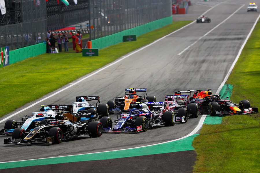 【F1レース速報】イタリアGP序盤からペナルティ続出！大荒れのレース展開