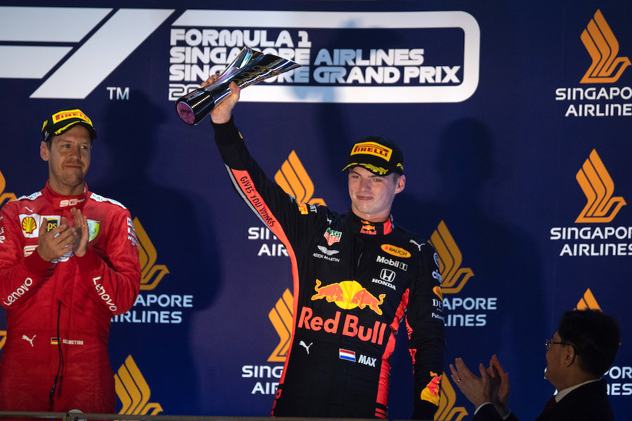 【レッドブル・ホンダ】フェルスタッペン「勝ちたかったけど表彰台はポジティブな結果」