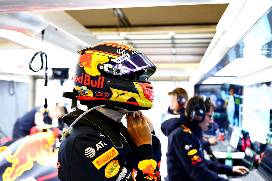【レッドブル・ホンダ】アルボン「バンプをどれだけ避けられるかがポイントになる」
