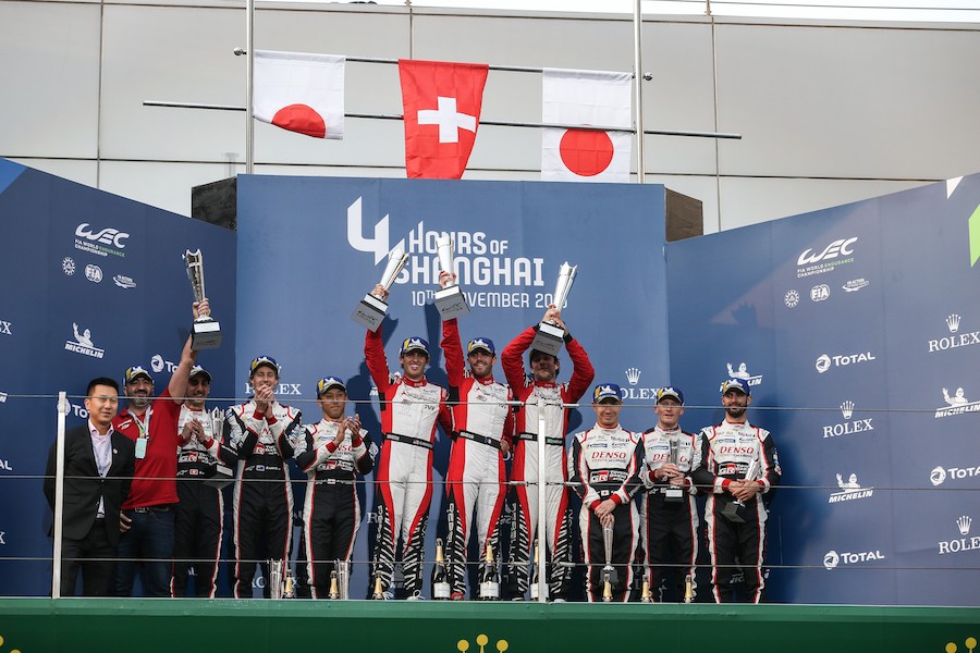 【WEC】トヨタ、ハンディを背負い2位と3位　連勝記録は7でストップ／WEC上海