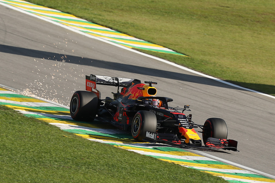 【オンボード映像】驚速！レッドブル・ホンダのフェルスタッペン、通算2回目のPPラップ／F1ブラジルGP