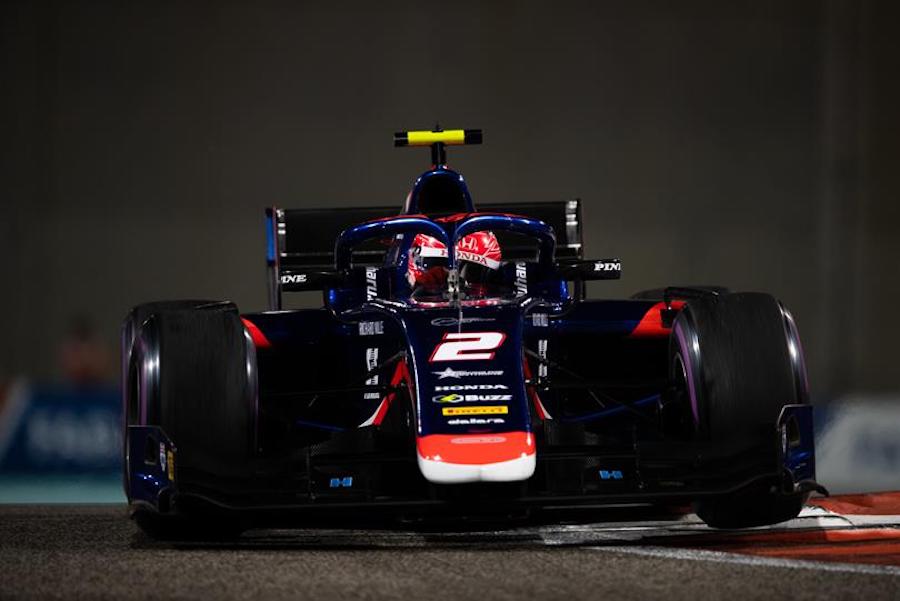 【F2ハイライト動画】ホンダの松下信治、レース1で2位！／最終戦アブダビ