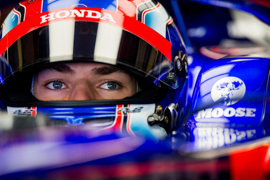 【トロロッソ・ホンダ】ガスリー「マシンがスライドして、午前中ほどの速さがなかった」