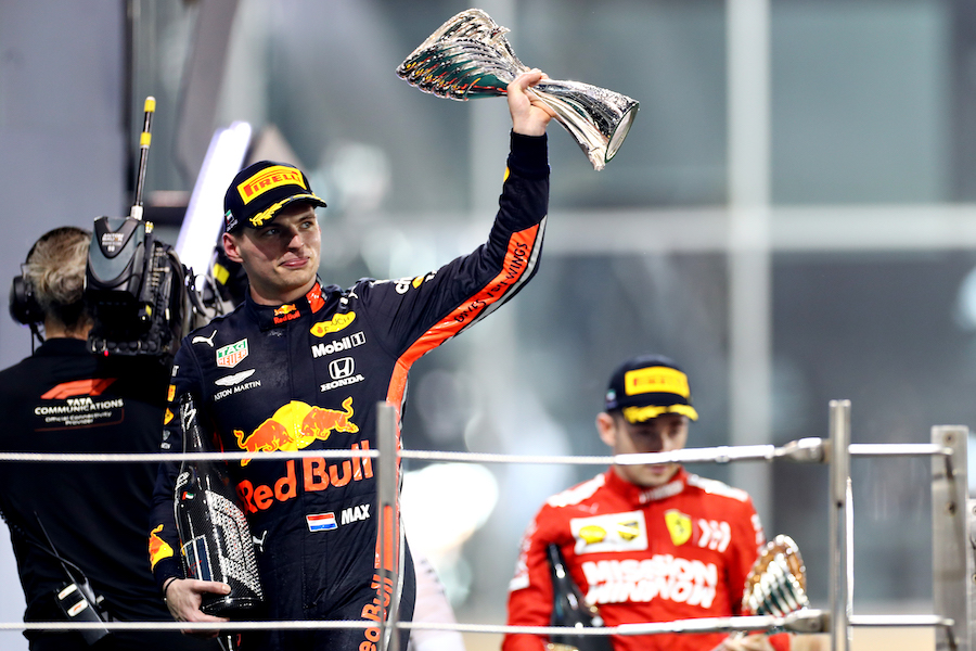 【ホンダF1】3台がポイント獲得　レッドブルは今シーズン9度目の表彰台を獲得でシーズンを締めくくる