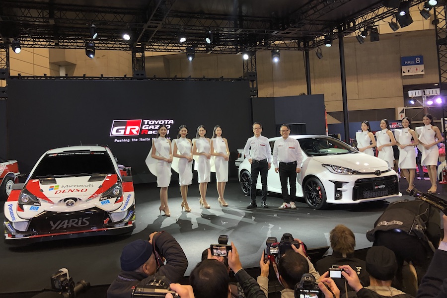 【動画・画像：東京オートサロン】トヨタ、新GRヤリス初公開　先行予約も開始