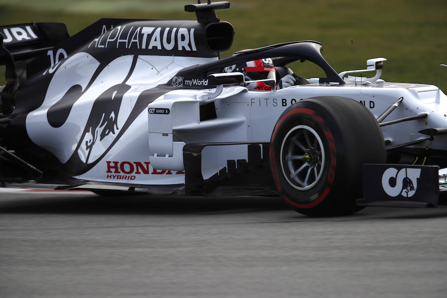 【ホンダF1】アルファタウリのガスリーが最速ラップから0.225秒差の好タイムを記録