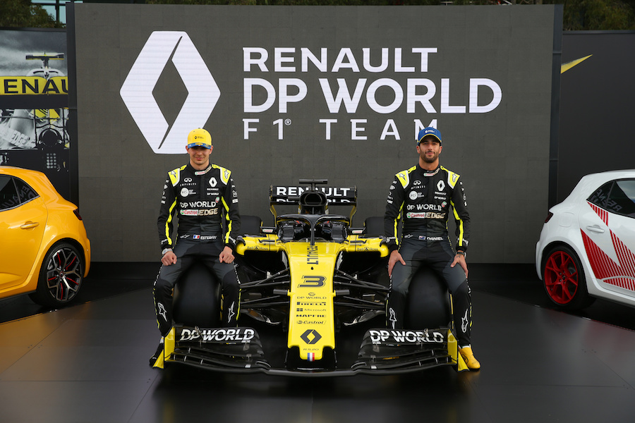 【F1新車カラー】ルノー「R.S.20」新カラーリング発表　タイトルスポンサー獲得