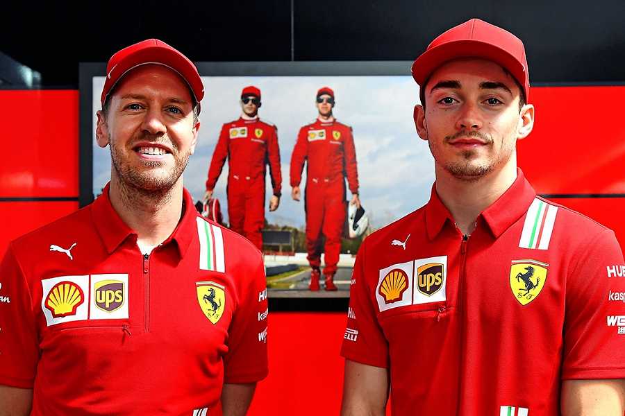 シャルル・ルクレール「ベッテルが来年もフェラーリに残ればうれしい」