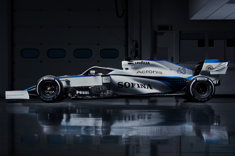 【画像：ウィリアムズF1】夏の開幕前に爽やかな新カラーを発表！シャープ！フレッシュ！スマート！　大型スポンサーはラティフィの父の企業