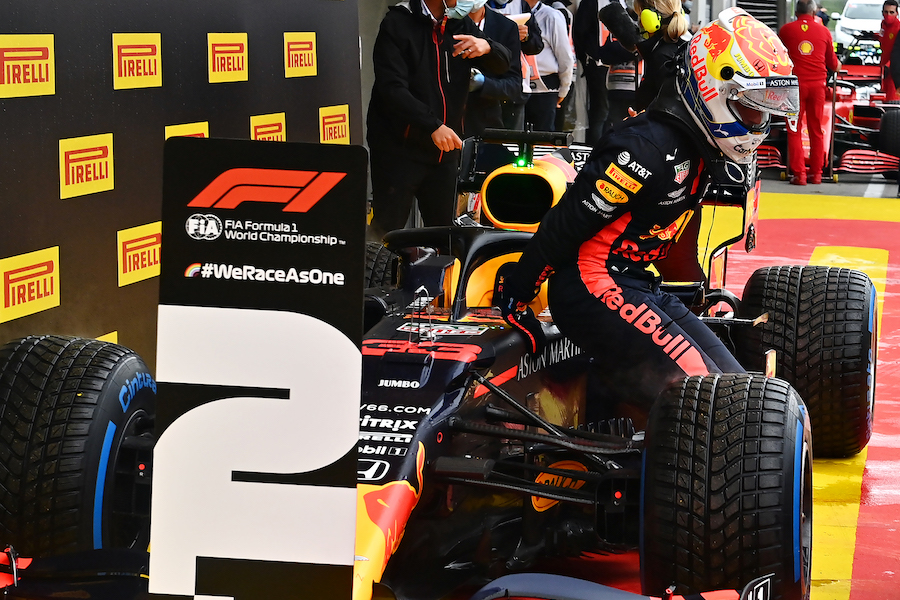 【レッドブル・ホンダ】フェルスタッペン「2番手には満足」Q3について語る／F1第2戦シュタイアーマルクGP