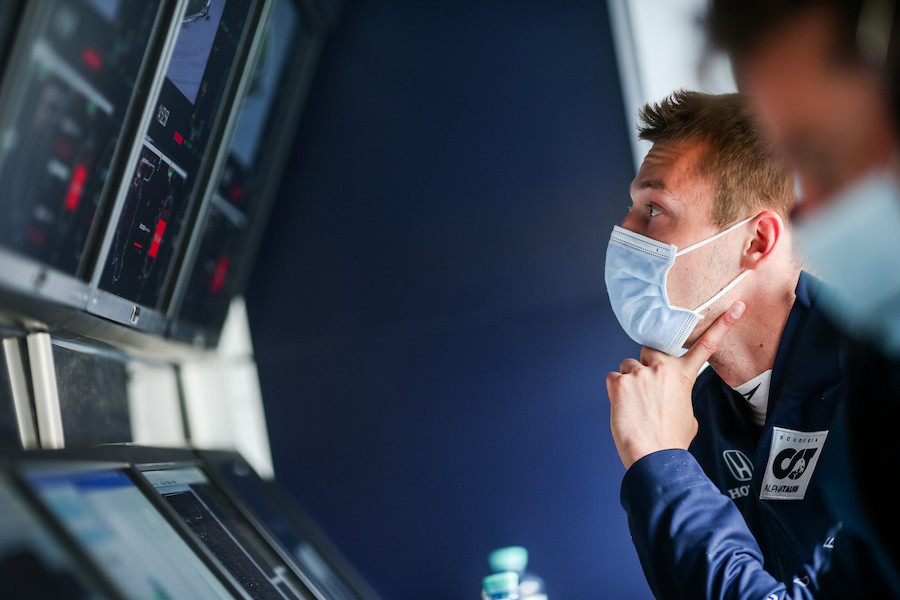 【アルファタウリ・ホンダ】クビアト「データを見直し、明日への準備を進める」／F1第3戦ハンガリーGP初日