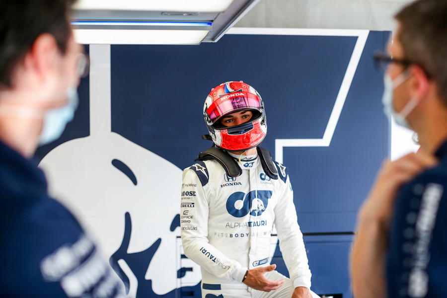 【アルファタウリ・ホンダ】ガスリー「調子が良い」Q3進出を喜ぶもホンダF1のPU不具合でまた走行できず