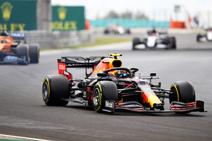 【レッドブル・ホンダ】アルボン「速くて、かなりの競争力に驚いた」／F1第3戦ハンガリーGP
