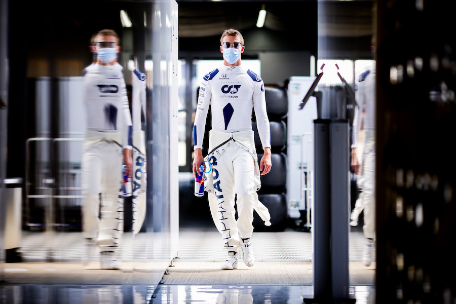 【アルファタウリ・ホンダ】クビアト、トラブルでリタイアも「力強いレースができた」／F1イギリスGP