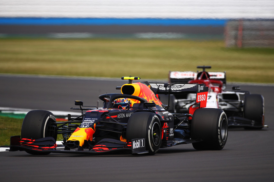 【レッドブル・ホンダ】アルボン「ペースは良かった。マグヌッセンの事故は50対50」／F1イギリスGP