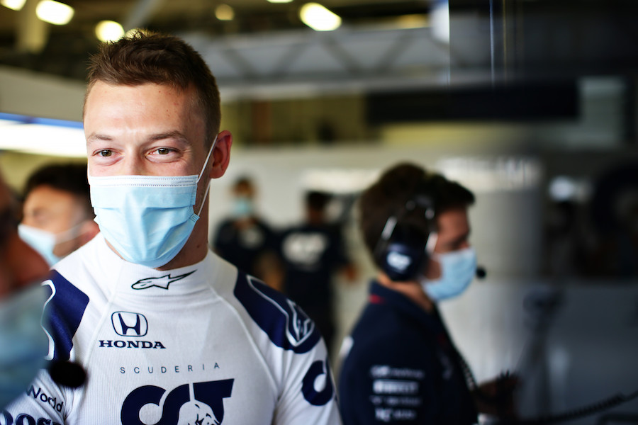 【アルファタウリ・ホンダ】クビアト「ソフトタイヤは大きな驚きではなかった」／F1 70周年記念GP