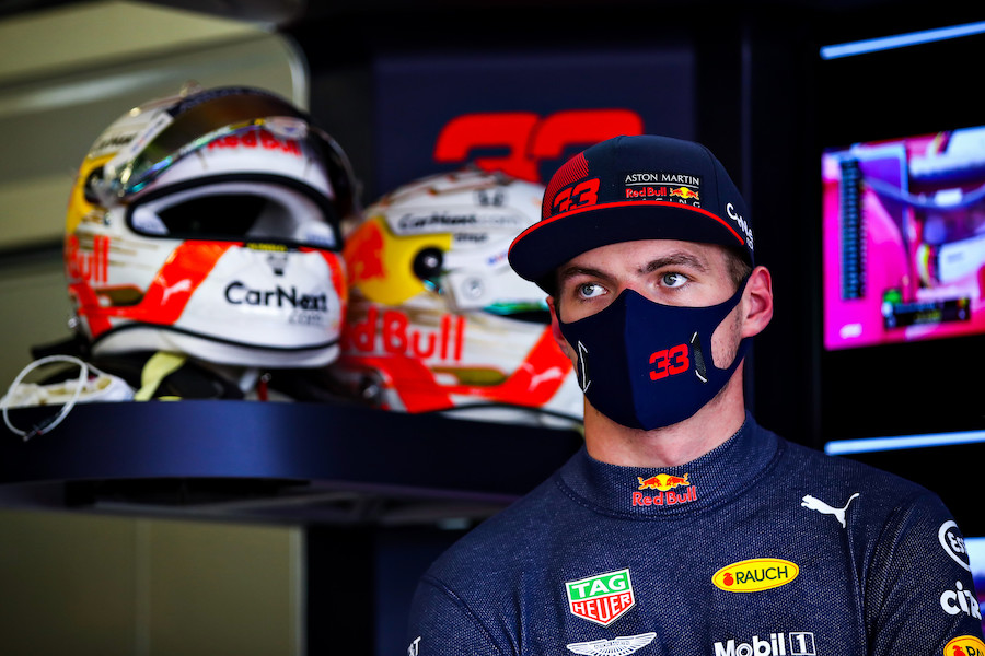 【レッドブル・ホンダ】フェルスタッペン「やりたいことがすべてできて良い一日」／F1 70周年記念GP