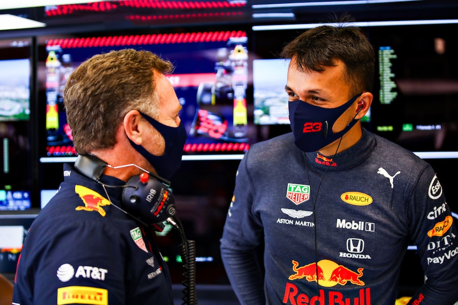 【レッドブル・ホンダ】アルボン「ユーズドタイヤで走った方が感触が良かった」／F1スペインGP予選