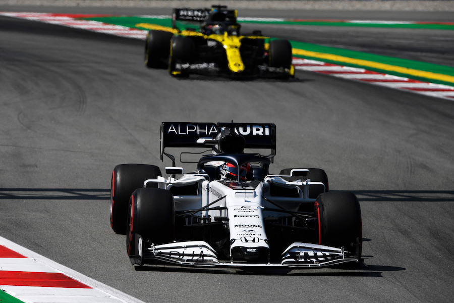 【アルファタウリ・ホンダ】クビアト「良いバトルができたけど･･･次はもっとうまくやれるはず」／F1スペインGP