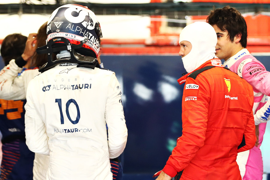 【アルファタウリ・ホンダ】ガスリー「ターン1でフェラーリとマクラーレンをパスできたし、ポジティブな点がたくさんあった」／F1スペインGP