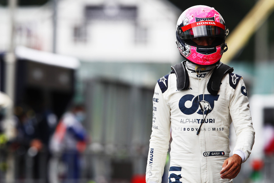 【アルファタウリ・ホンダ】ガスリー「10番手と0.04秒差、Q3へ進出したかった」／F1ベルギーGP