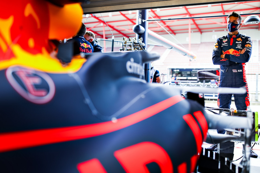 【レッドブル・ホンダ】アルボン「今週末は調子が良く5番手には満足している」／F1ベルギーGP予選