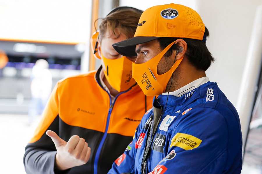 サインツが暴露「F1ベルギーGPでスタートできなかった原因はルノーエンジン」