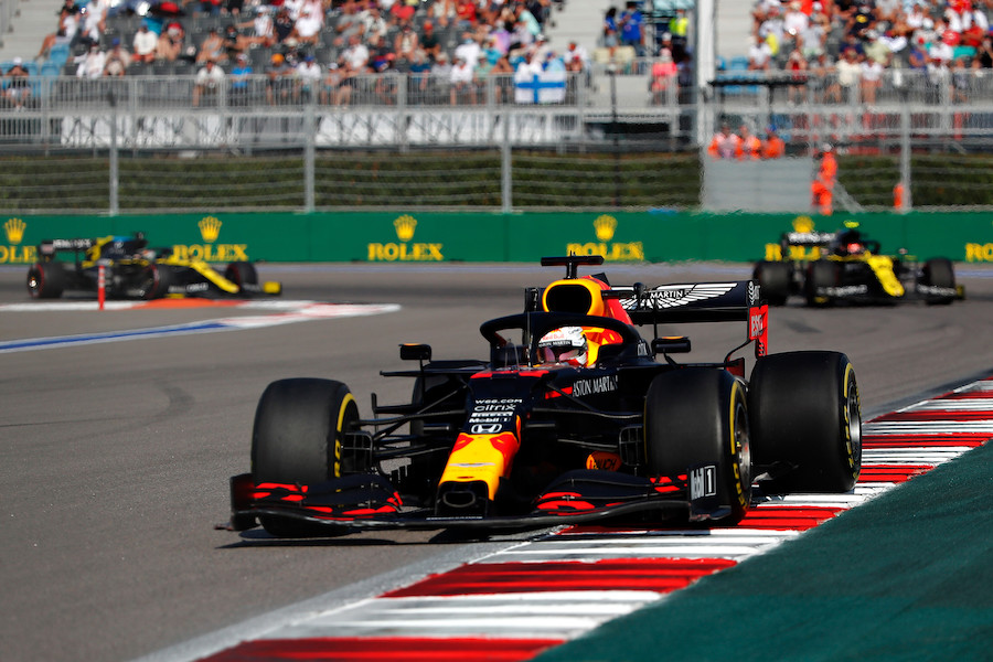 【F1決勝レース速報】レッドブル・ホンダ2位！／F1ロシアGP決勝レース