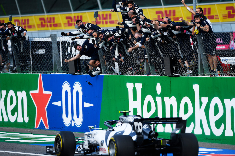 【F1イタリアGP】ガスリー、フランス人として96年のパニス（リジェ無限ホンダ）以来のF1優勝！