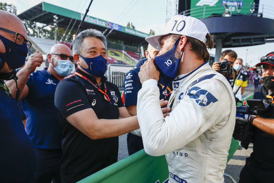 【ホンダF1】日本で走っていたガスリーが優勝したことは日本人ドライバーにも励みになる