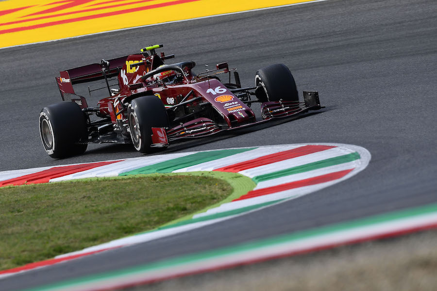 【フェラーリ】“楽観的”なルクレール「もう首にキてるから体力的にかなり厳しいレースになるよ！」／F1トスカーナGP