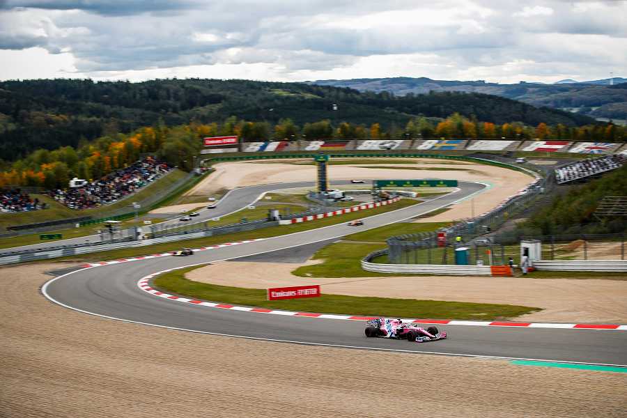 予定数の観客に達しなかったF1アイフェルGP