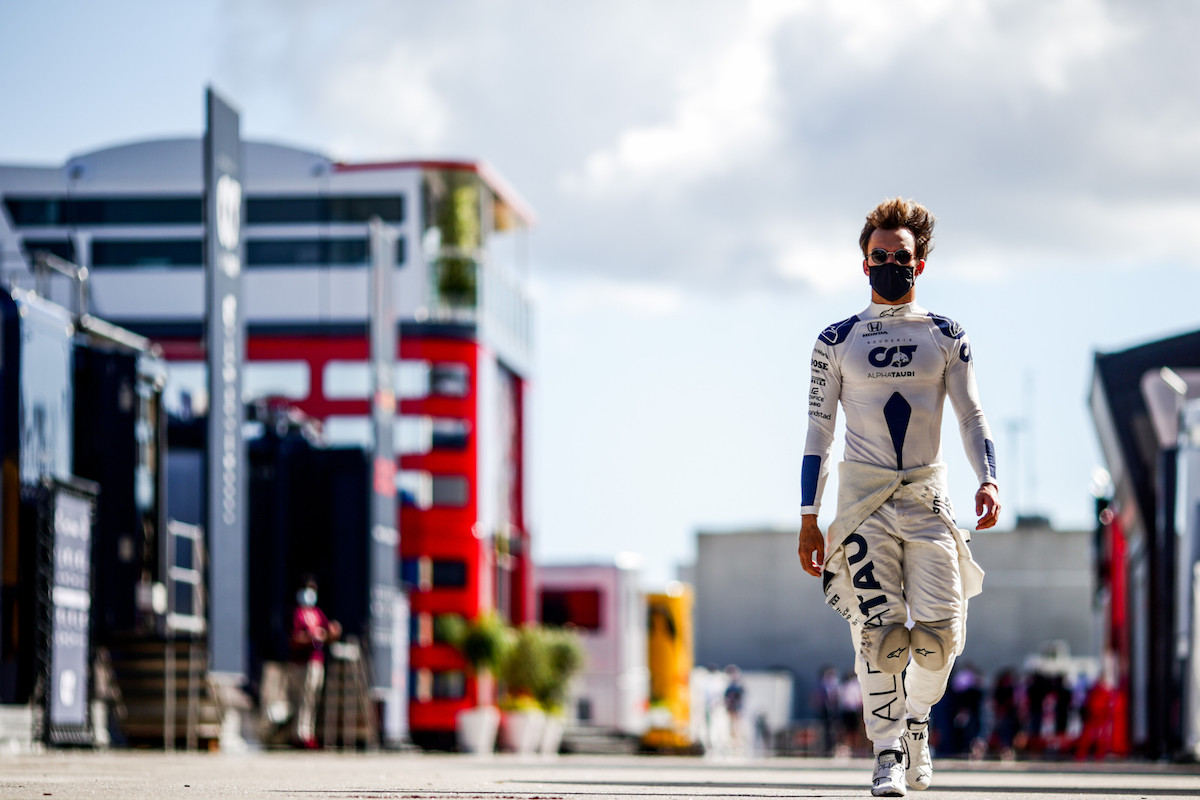 【アルファタウリ・ホンダ】7番手のガスリー「パフォーマンスはかなり良さそうだけどさらに向上を。火が出た原因を分析しないと」／F1ポルトガルGP