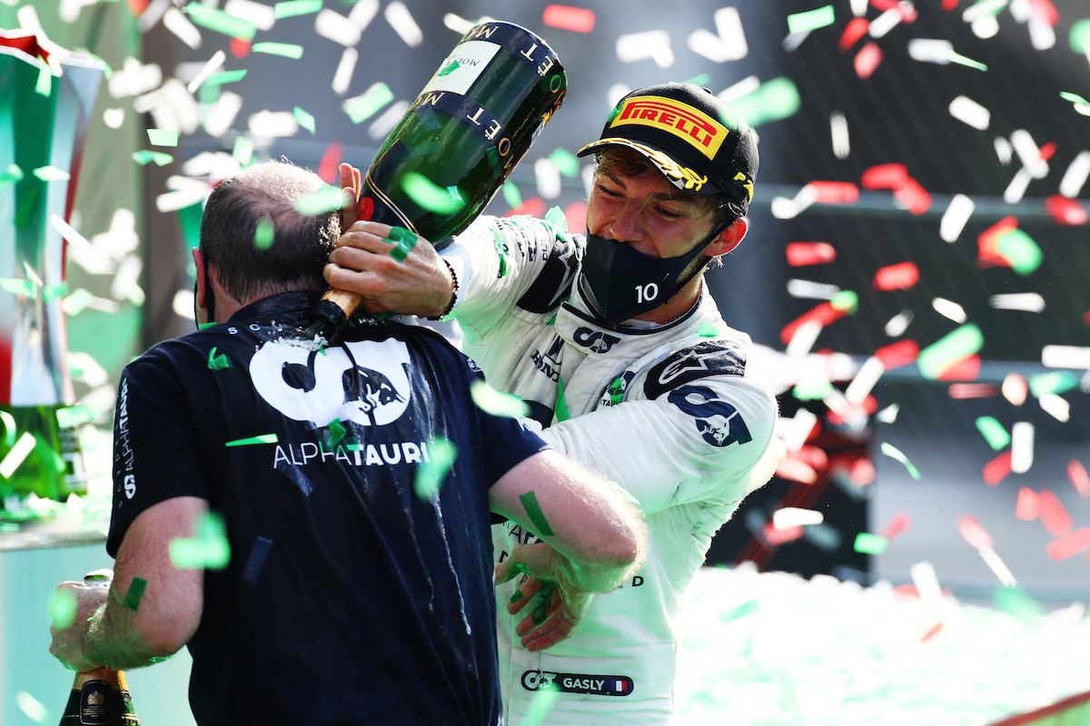 【アルファタウリ・ホンダ】ピエール・ガスリーとの契約延長を発表