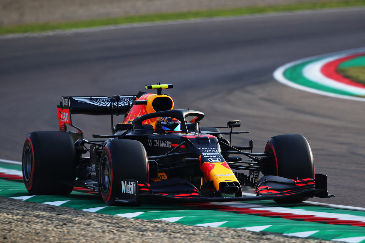 【レッドブル・ホンダ】6番手のアルボン「0.1秒の差で4番手を逃したけど悪くない予選だった」