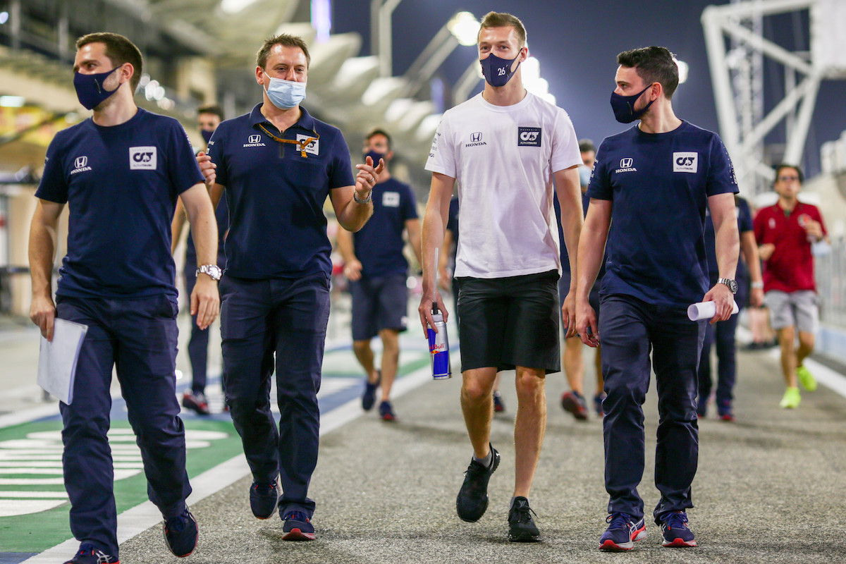 【アルファタウリ・ホンダ】クビアト「最後の3戦はとことんプッシュしていくよ」