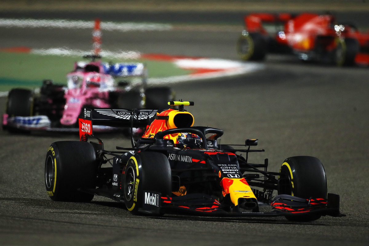 【レッドブル・ホンダ】アルボン「12番手から6位は悪くないけど、もう少し上に行きたかった」／F1サヒールGP