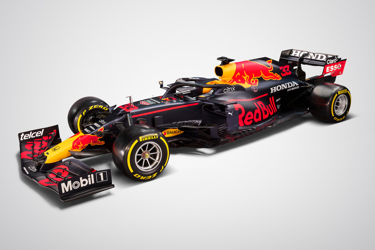【動画・画像：F1新車】レッドブル・ホンダ、2021年モデル『RB16B』を発表！『HONDA』ロゴが大きく表示